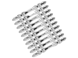 Conjunto De Pontas De Parafusadeira Laxiscreed Com Encaixe Hexagonal E Pontas Magnéticas Duplas