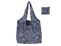 Sacola de Compras Grande, Reutilizável, Ecológica, para Supermercado, Guardar Brinquedos Praia , Bolsa Ombro Compras, S GOKOCO