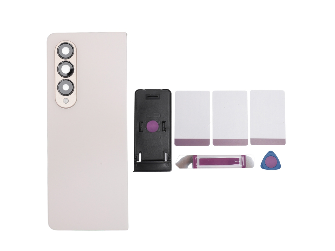 Kit Reparo Vidro Traseiro Galaxy Z Fold 4 5g Bege