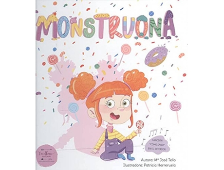 Livro Monstruona de Mªjosé Tello (Espanhol)