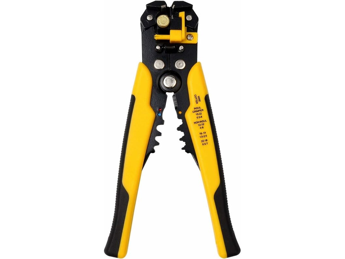 Decapador de Fios Automático, Ferramenta Universal de Decapagem com Ajuste Fino para Cabos Awg 22 10 0,5 6,0 Mm², Cortador AQUAFORGE