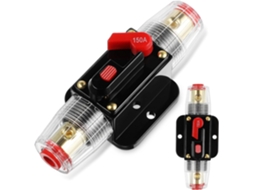 Conjunto de 2 interruptores de fusíveis manuais para áudio automotivo.