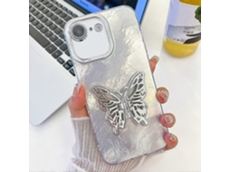 Lurelia Capa Iphone 16e Tpu Metal Brilho