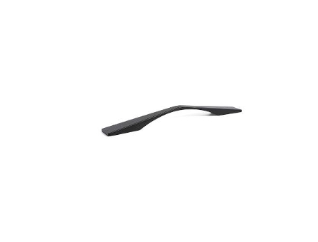 Tirador aluminio modelo noya medida tirador dist. 160mm. acabado negro mate