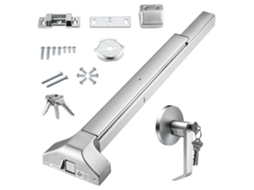 Barra Antipânico E De Emergência Em Aço Inoxidável 304 Para Portas De 762 914 Mm Tekmaquinas