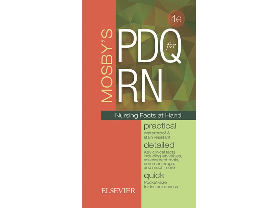 Livro Mosbys PDQ for RN de Mosby (Inglês)