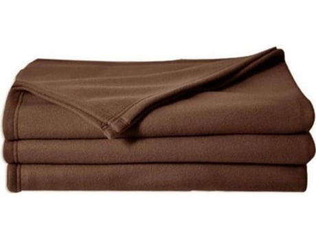 Manta POYET MOTTE Poleco (Castanho - 220x240cm)
