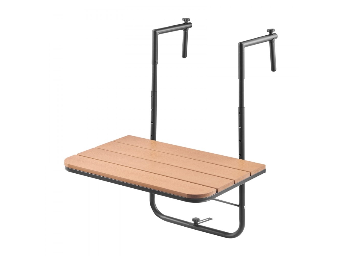 Mesa Dobrável Para Varanda Com Tampo Hips E Suporte Em Aço Inoxidável Tekmaquinas