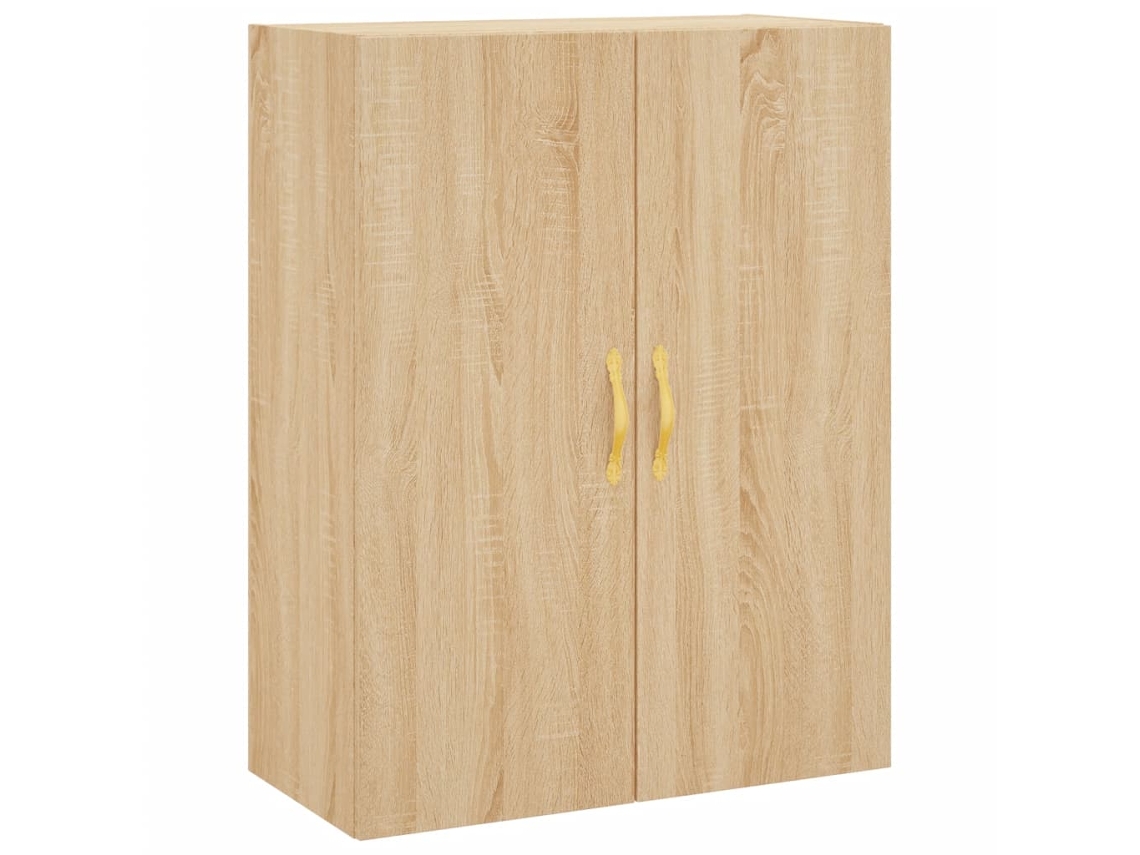 Wall Mounted Cabinet, Wall Mounted Cabinets Vidaxl Marrom Madeira Processada (n/a)