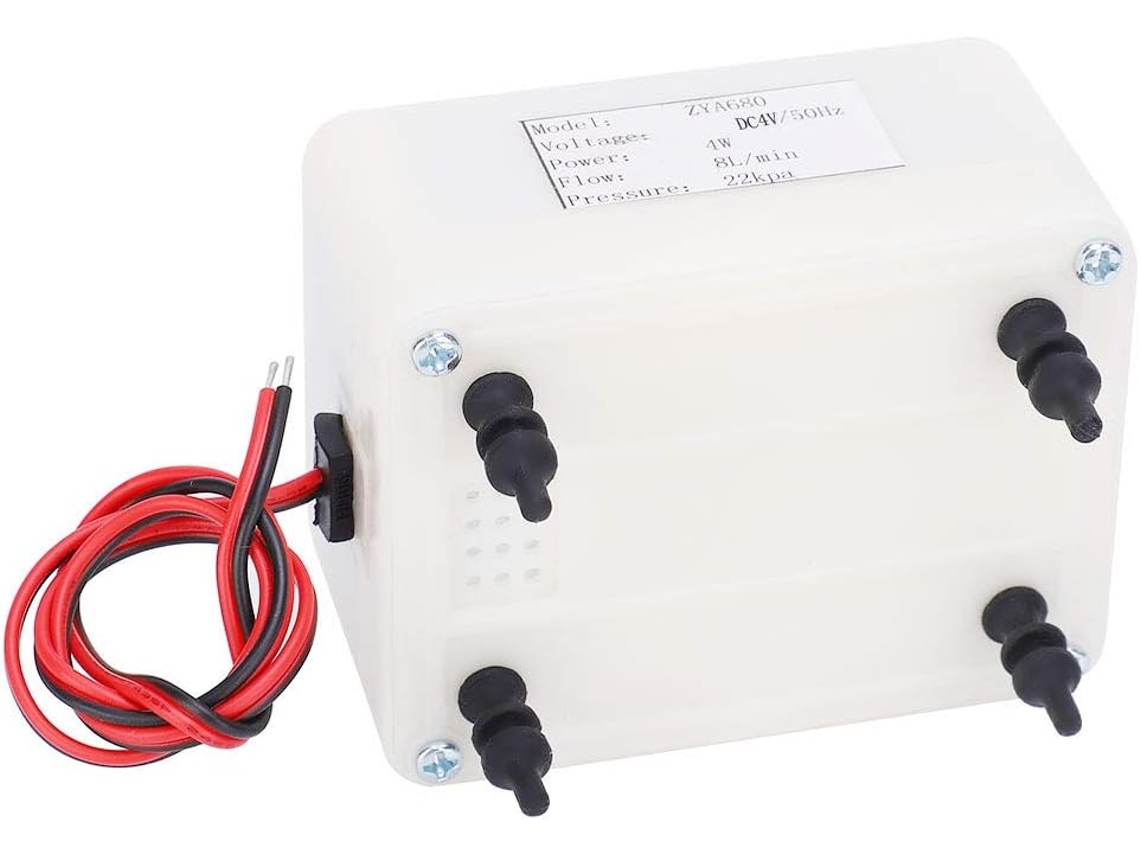 Mini Bomba De Ar Elétrica Infladora, Bomba De Ar Compacta Em Plástico