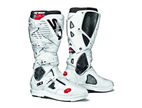 Botas de Unissexo para Motociclismo SIDI Cruzadas Crossfire Srs Branco (46)