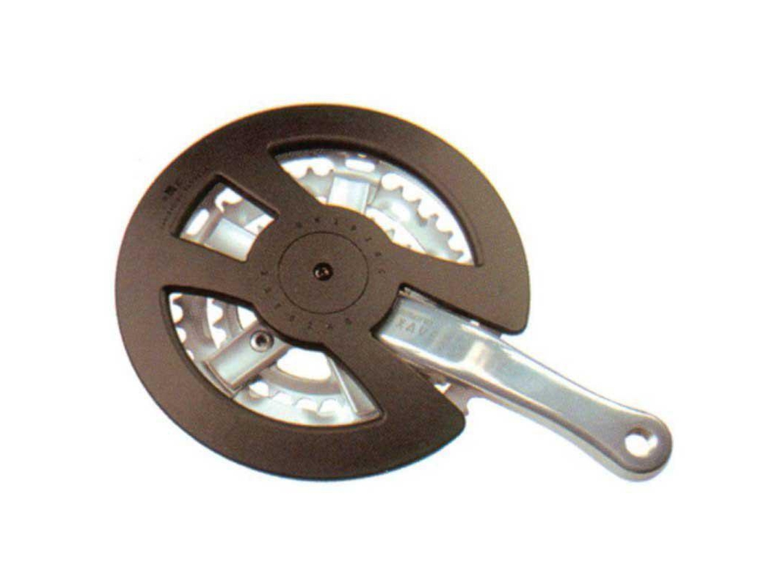 Rixen&Kaul Disco Protector de Cadenas Unidisc.Negro para Biel
