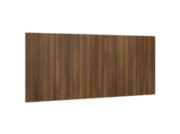 Cabeceira Cama Derivados Madeira Carvalho Fumado MAISON EXCLUSIVE 200x1,5x80 cm