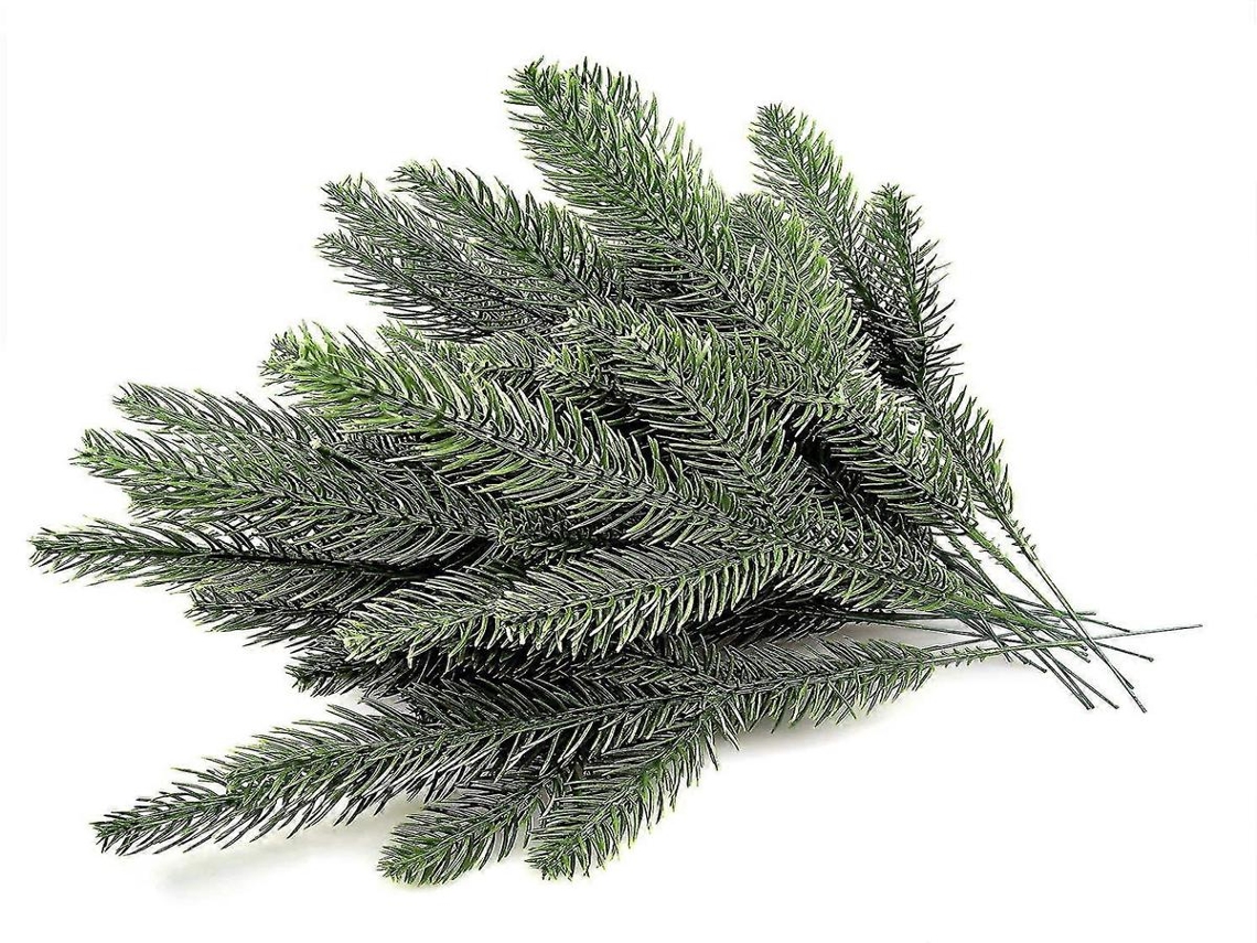 Guirlanda De Natal Artificial - 30 Peças - Verde, Plástico/metal/arame, 9,5x3,1 Polegadas - Para Interiores E Casamentos | Lurelia