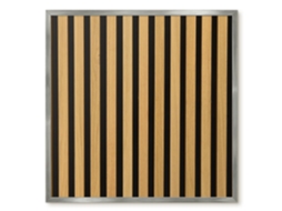 Quadro de parede magnético com listras minimalistas para escritório Espelharte (50x50 cm)