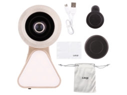 Luz de Preenchimento para Telefone EOOCOO, 3 em 1, lentes 0.4x e 0.6x