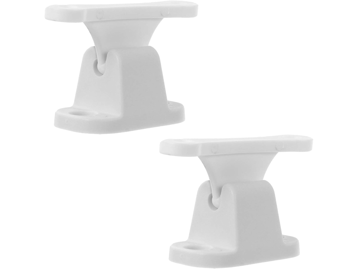 Fecho De Porta Em Nylon Branco, Formato T, 2 Peças, Para Trailers E