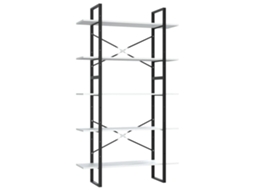 Book Cabinet, Book Cabinets Vidaxl Branco Madeira Processada (n/a)