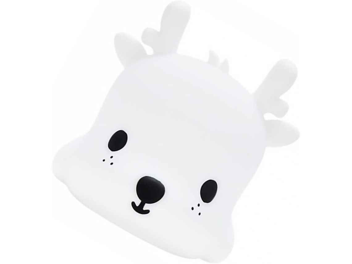 Luminária de Cabeceira Usb Macia para Quarto, Branca SFUSHOS