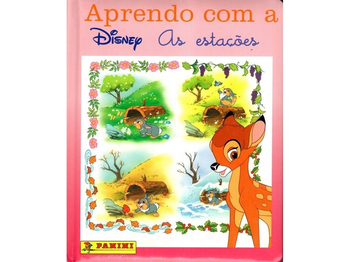 Livro Aprendo Com A Disney As Estações