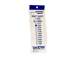 ETIQ BROTHER IDENTIFIC. 20X20 MM ID2020