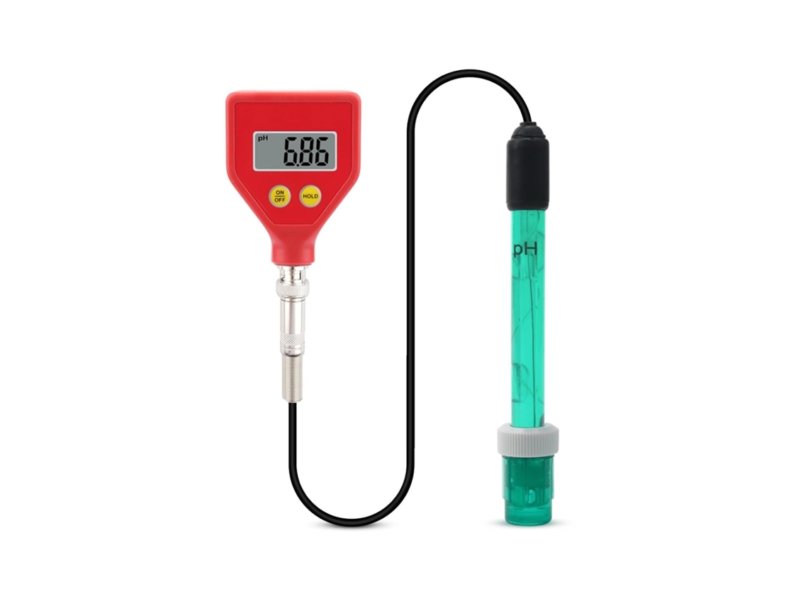 Medidor De Ph Digital Ph 98105 Alta Precisão Com Controle Automático Temperatura Atc Para Aquários, Hidroponia