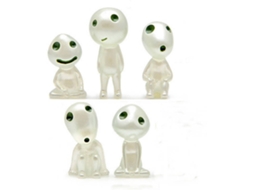 5 Figuras EASTVAPS Miyazaki Hayao Princesa Mononoke