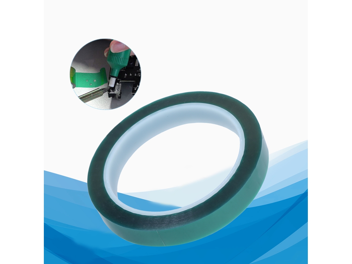 Fita Verde Resistente A Altas Temperaturas 0,05mmx15mmx66m Ambiental Industrial