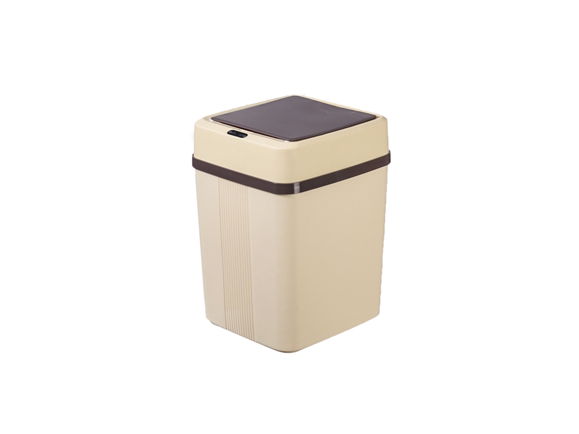 Lixeira Automática Sem Toque 12l Sensor com Estilo Cores Branco | S/MARCA