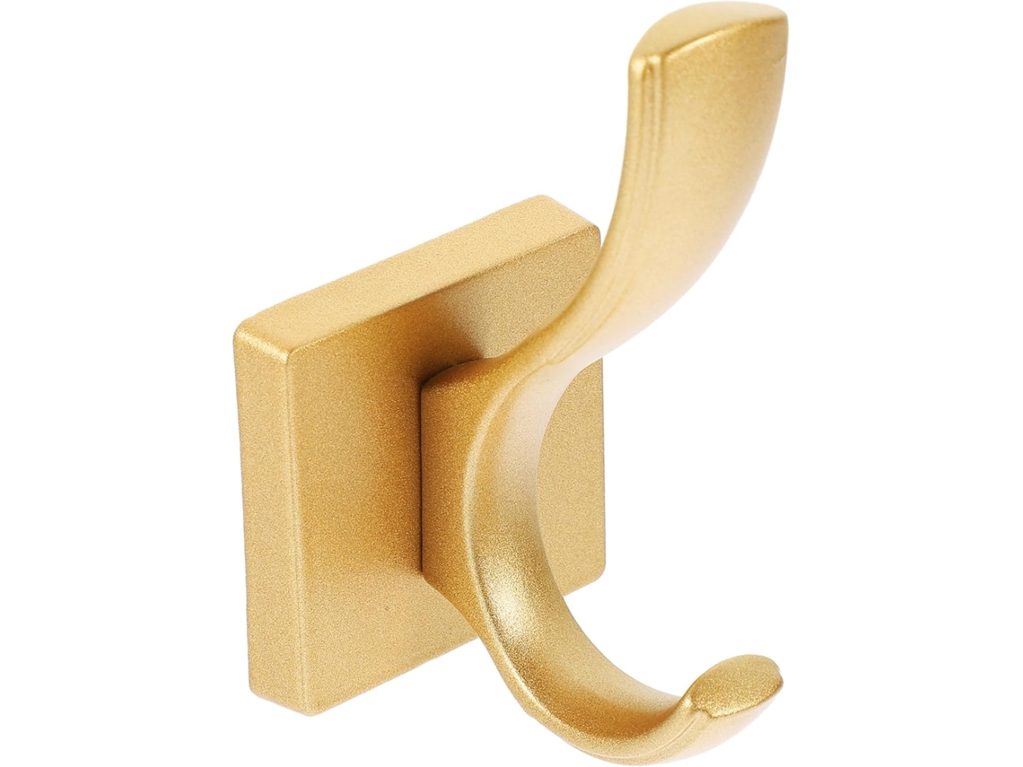 Gancho De Parede Simples, Metal Dourado, Casacos, Toalhas