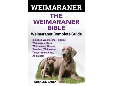 Livro Weimaraner de Susanne Saben (Inglês)