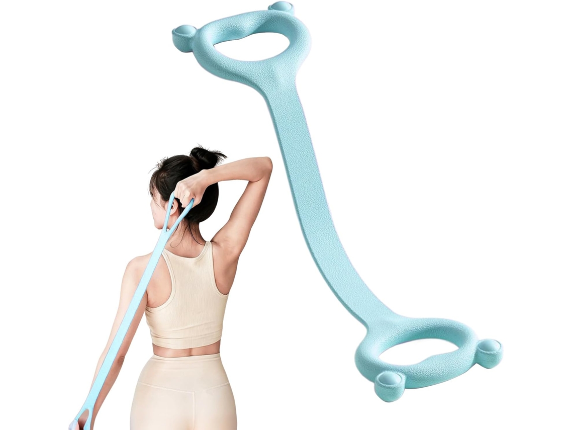 Faixas Elásticas Para Exercícios, Expansor De Peito, Treinamento Costas, Alongamento E Pilates | Faixa