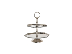 Centro de Mesa DKD HOME DECOR Prateado Alumínio 23 x 23 x 22 cm