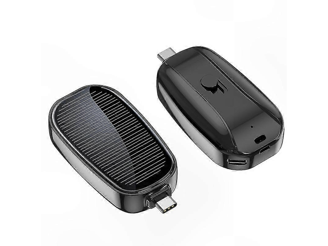 Carregador Solar Compacto Com Chaveiro E Banco De Energia Portátil De 1200 Mah Para Dispositivos Móveis Olysi Shop