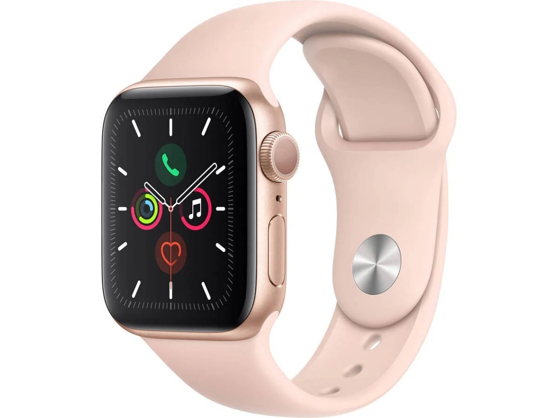 APPLE Watch Series 5 GPS 40 mm Aluminio Dourado Rosa Outlet Grade A Worten.pt