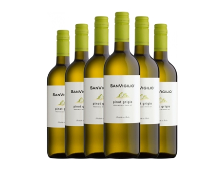 Vinho branco CAVIT San Vigilio Pinot Cinza Provincia di Pavia (0.75 L - 6 Unidades)