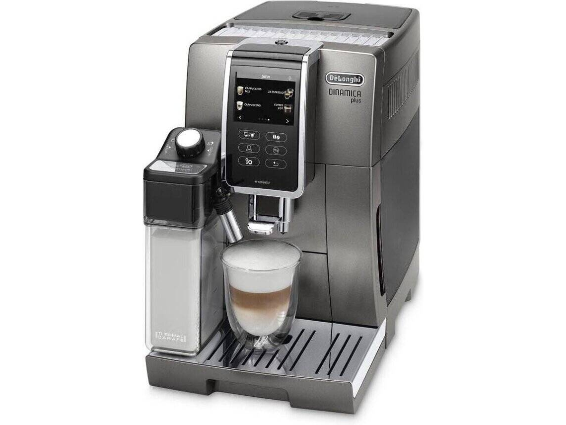 Máquina de Café Automática DELONGHI Dinamica Plus ECAM370.95.T