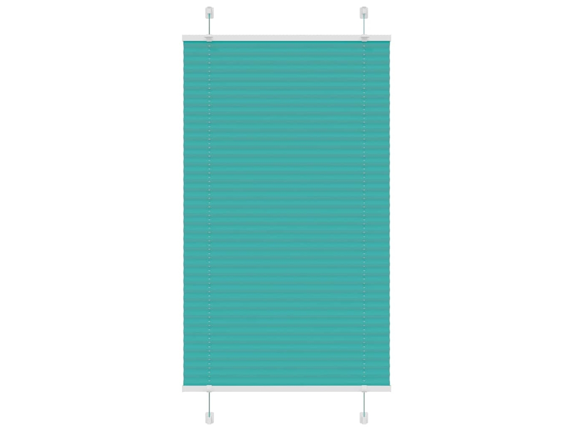 Pleated Blind, Pleated Blinds Vidaxl Verde Poliéster (75 X 100 Cm)