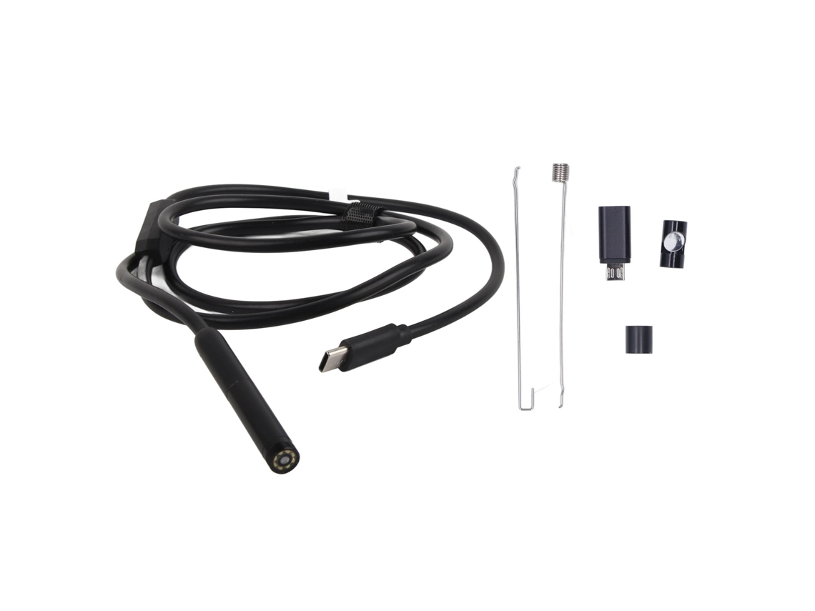 Endoscópio de lente única 7.9mm ip67 com câmera de inspeção 2mp hd, cabo de 3m | S/MARCA