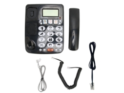 Telefone Fixo Com Porta Dupla E Som Claro