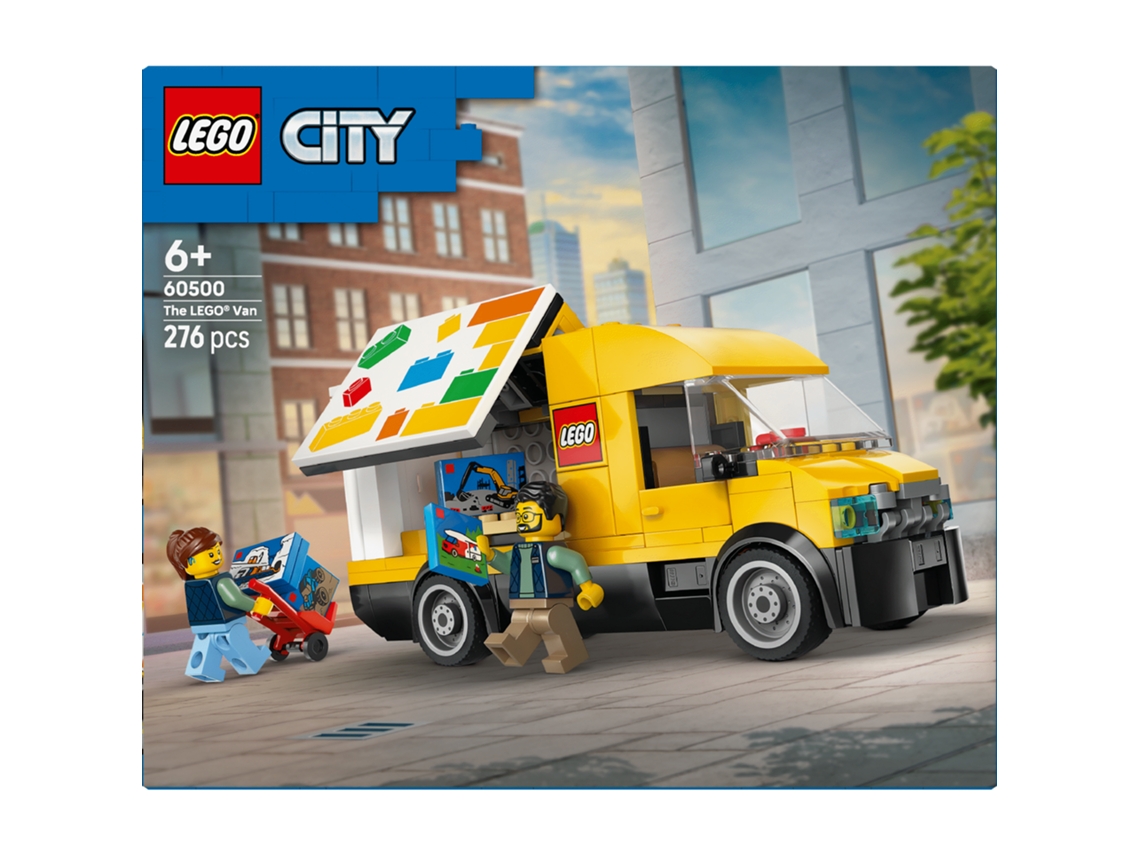Lego® 60500 City Delivery Cam – Veículo de Transporte Urbano