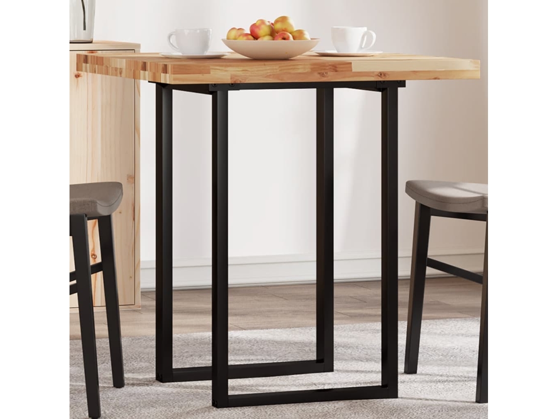 Vidaxl Tampo De Mesa Quadrado 70x70x4 Cm Madeira De Acácia Maciça