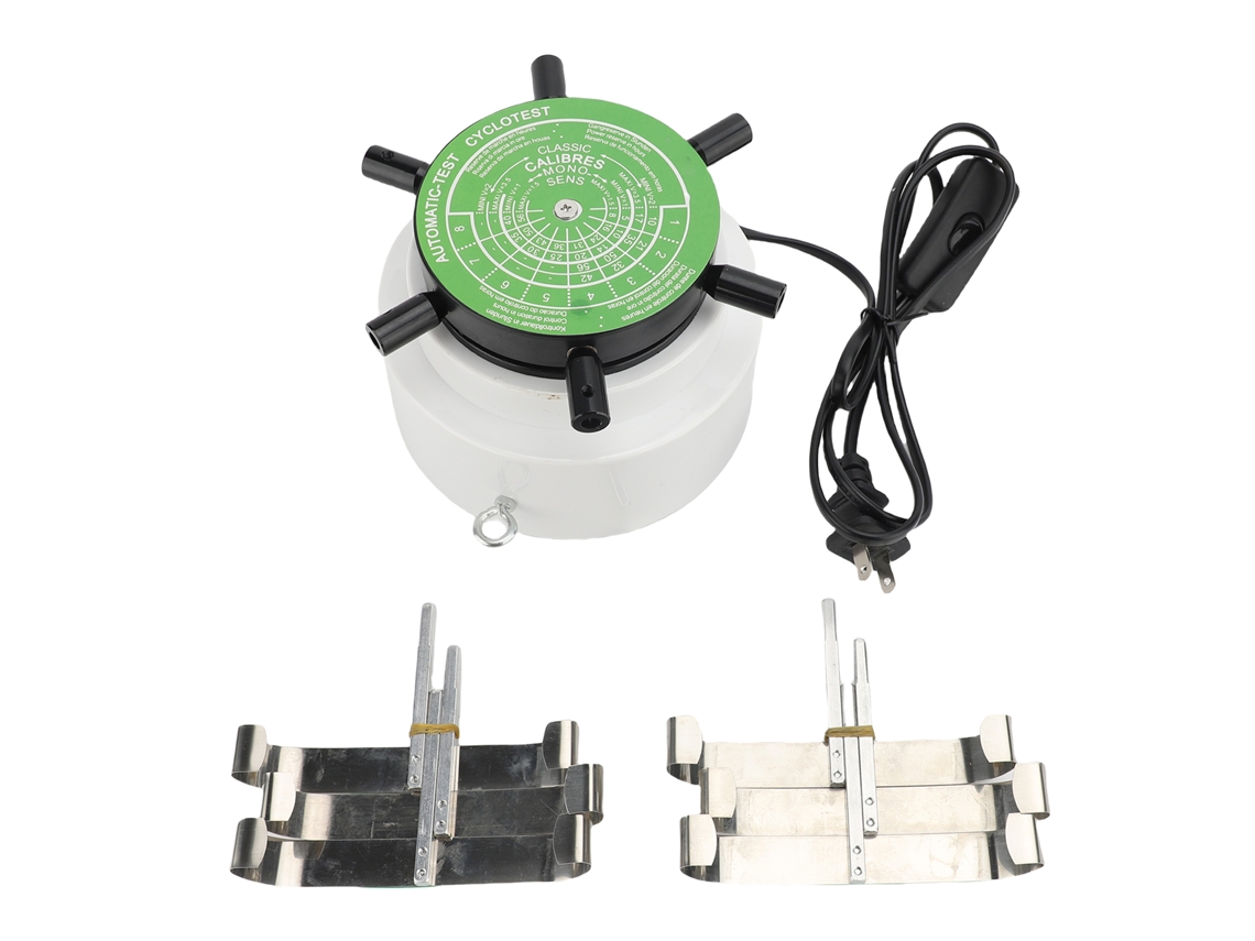 Chave de Teste para Relógios Automáticos com 6 Braços de Alumínio Desmontáveis