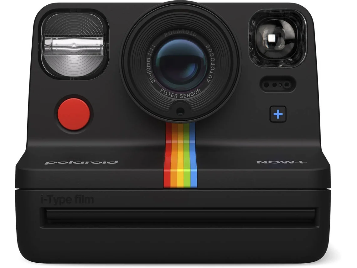 Máquina Fotográfica Instantânea POLAROID Now+ Gen2 Preto (Abertura: F/64 - F/11)