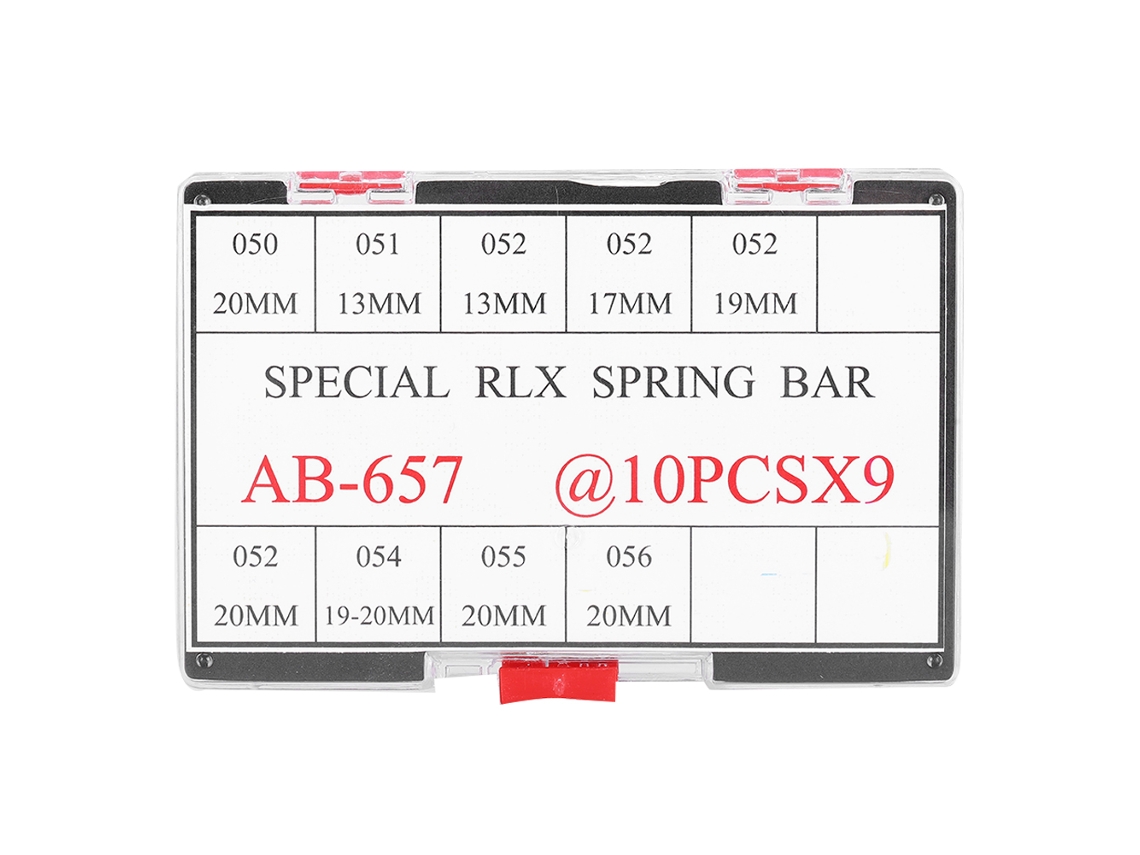 Kit Reparo De Relógios Com Barras De Mola E Pinos Para Pulseiras Ab‑657