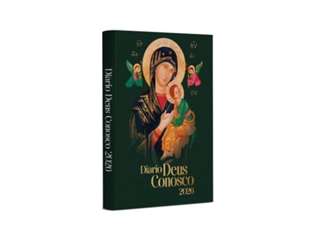 Livro Diário Deus Conosco 2026 - Perpétuo Socorro - Cristal De Diversos (português Do Brasil)