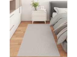 Vidaxl Tapete Para Uso Interno E Externo Palmeras Creme 150 X 80 Cm