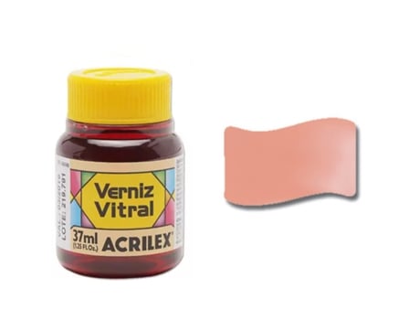 Verniz Vitral ACRILEX 37Ml Pele 547