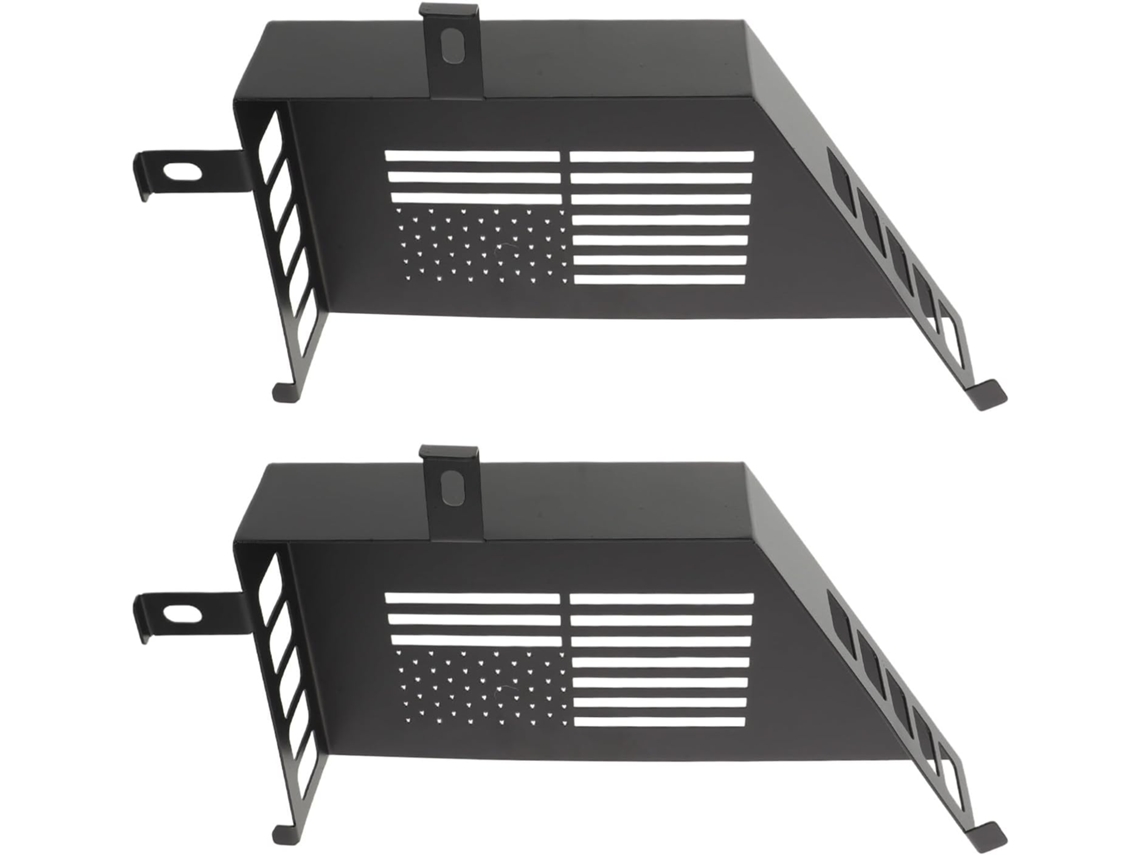 Organizador De Porta Carro 2 Peças,lateral,bolso Entrada,aço Inoxidável Preto