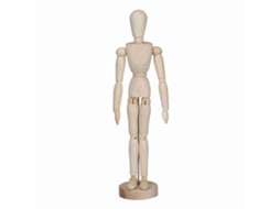 Manequim Artístico Com Base E Corpo Flexível